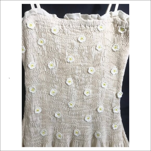 Free People Daphne Midi Dress in Tea Combo - XS - NWT - Picture 9 of 11